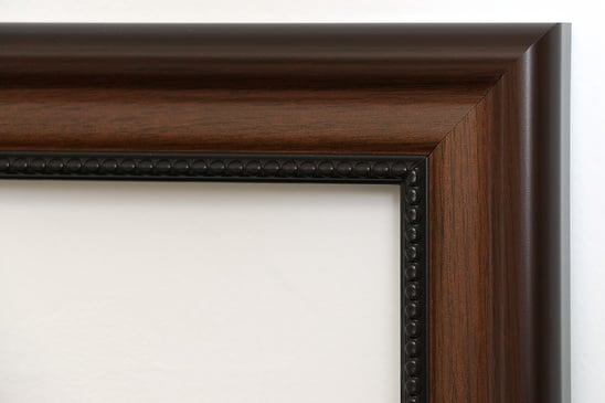 Walnut Beaded Picture Frame, ready to frame, prints and enlargements, order pictures online, photos, photo printing, photo enlargements, canvas