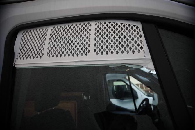 Air vent for passenger & driver windows.