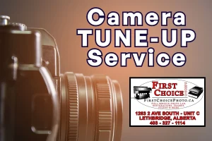 Camera and Lens Tune-up service Lethbridge