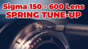 Sigma 150 - 600 Spring lens tune-up